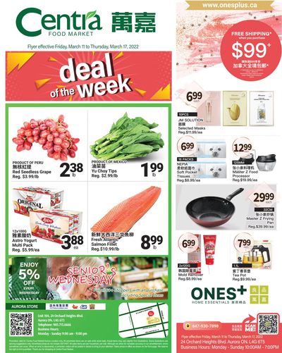 Centra Foods (Aurora) Flyer March 11 to 17