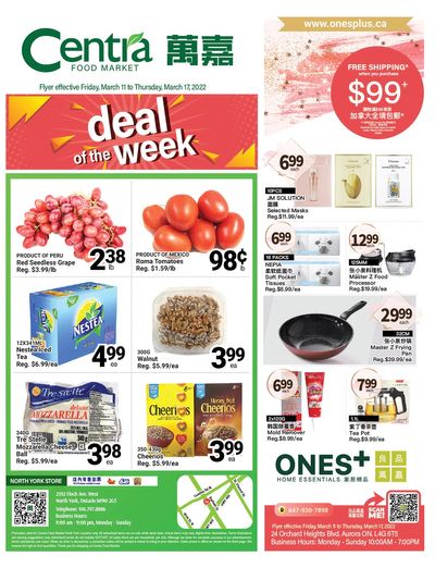 Centra Foods (North York) Flyer March 11 to 17