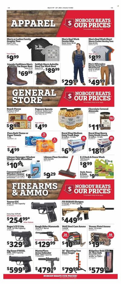 Rural King Weekly Ad Flyer March 10 to March 17