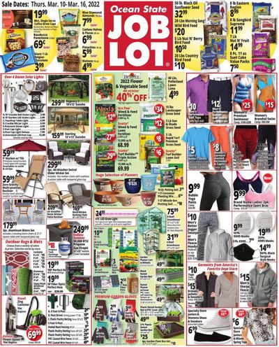Ocean State Job Lot (CT, MA, ME, NH, NJ, NY, RI) Weekly Ad Flyer March 10 to March 17