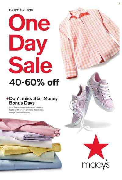 Macy's Weekly Ad Flyer March 10 to March 17