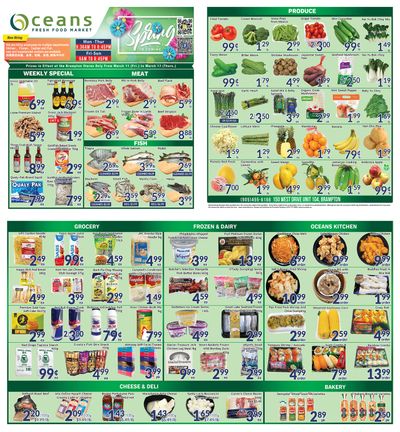 Oceans Fresh Food Market (Brampton) Flyer March 11 to 17
