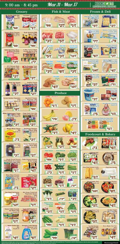 Nations Fresh Foods (Mississauga) Flyer March 11 to 17