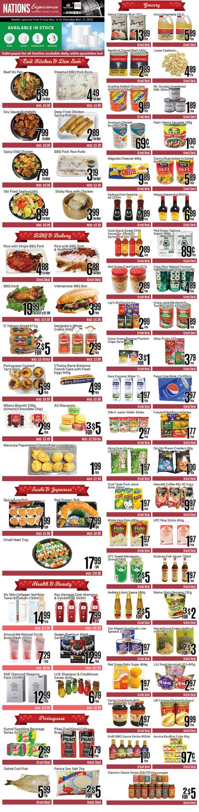 Nations Fresh Foods (Toronto) Flyer March 11 to 17