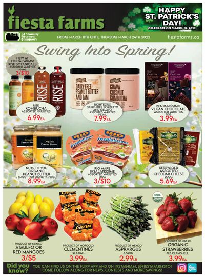 Fiesta Farms Flyer March 11 to 24