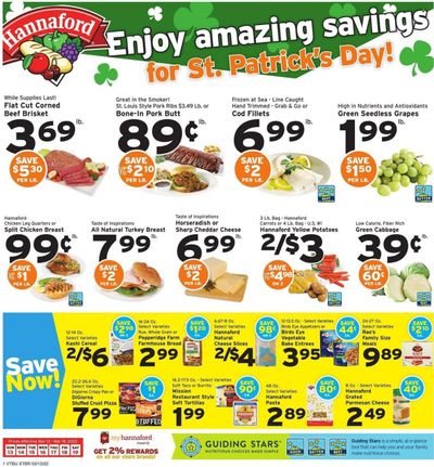 Hannaford (VT) Weekly Ad Flyer March 11 to March 18