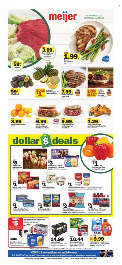 Meijer (IN) Weekly Ad Flyer March 12 to March 19