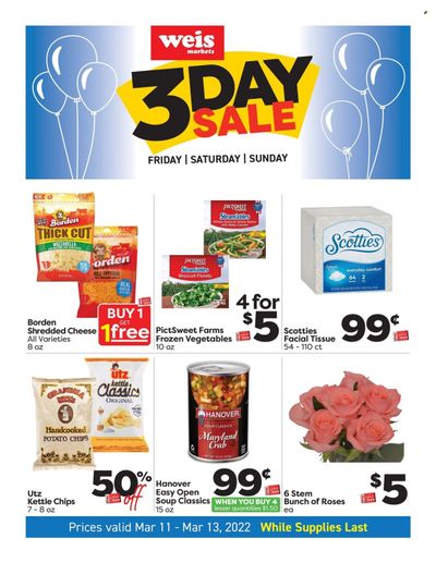 Weis (MD, NY, PA) Weekly Ad Flyer March 12 to March 19