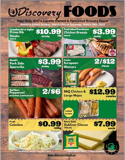 Discovery Foods Flyer March 13 to 19