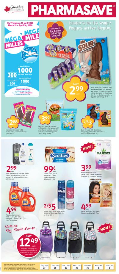 Pharmasave (NB) Flyer March 27 to April 2