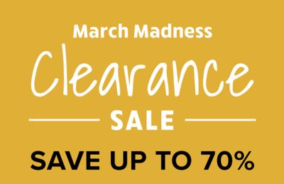 Linen Chest Canada March Madness Clearance Sale: Save up to 70% Off