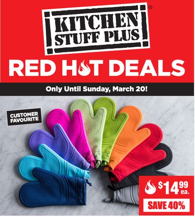 Kitchen Stuff Plus Canada Red Hot Deals: Save 75% on Bodico PPEss Disposable Face Mask – 3-ply, 50 Pc + More Offers
