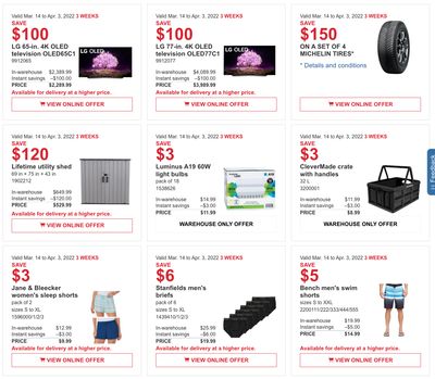 Costco Canada More Savings Weekly Coupons/Flyers for Western Canada: British Columbia, Alberta, Saskatchewan & Manitoba, until April 3