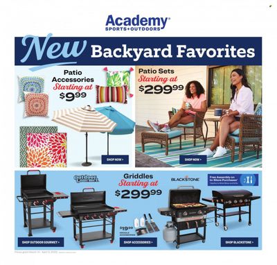 Academy Sports (AL, AR, GA, LA, MO, NC, SC, TN, TX) Weekly Ad Flyer March 14 to March 21