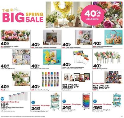Michaels Weekly Ad Flyer March 14 to March 21