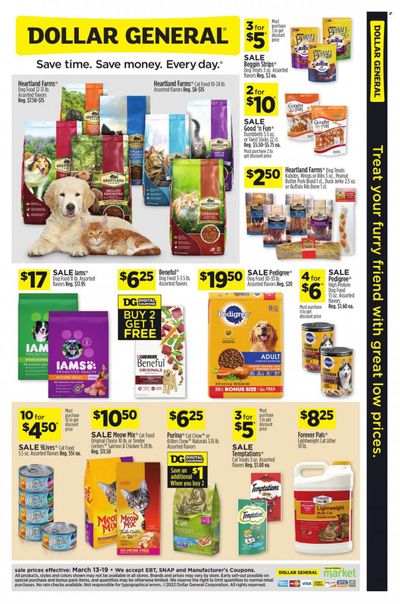 Dollar General Weekly Ad Flyer March 14 to March 21