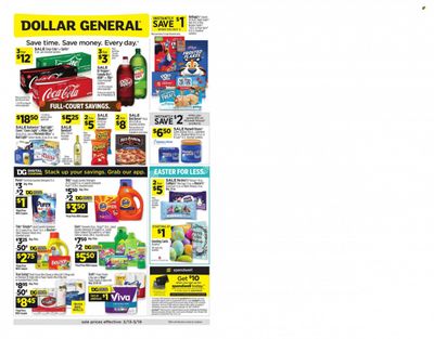 Dollar General (CA) Weekly Ad Flyer March 14 to March 21