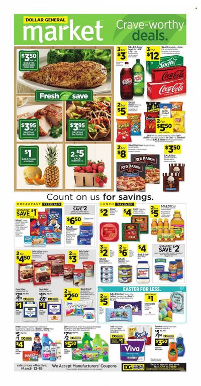 Dollar General (IN, OH) Weekly Ad Flyer March 14 to March 21