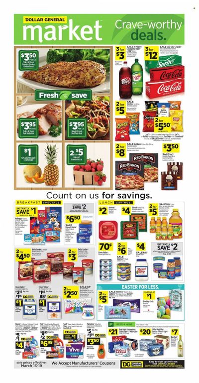 Dollar General (OH) Weekly Ad Flyer March 14 to March 21