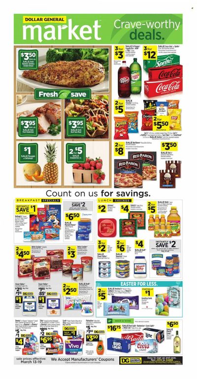 Dollar General (LA) Weekly Ad Flyer March 14 to March 21