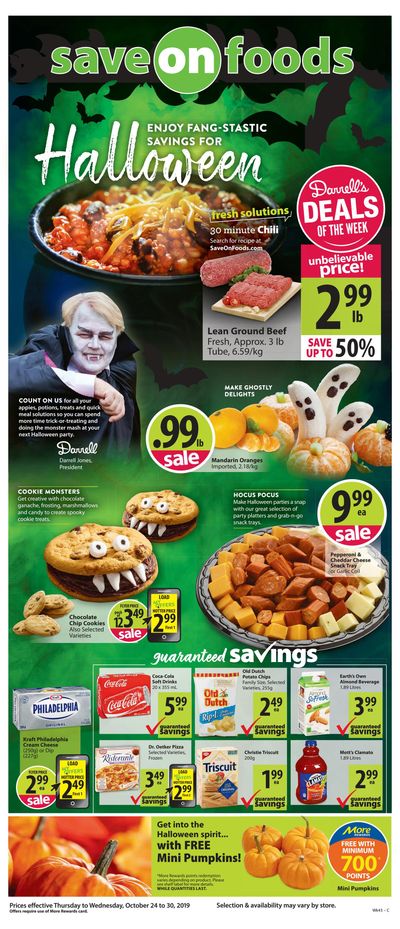 Save on Foods (SK) Flyer October 24 to 30