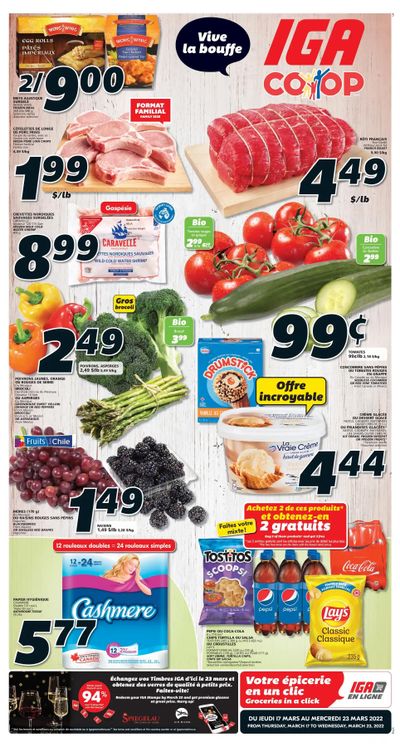 IGA (NB) Flyer March 17 to 23