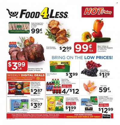 Food 4 Less (IN) Weekly Ad Flyer March 15 to March 22