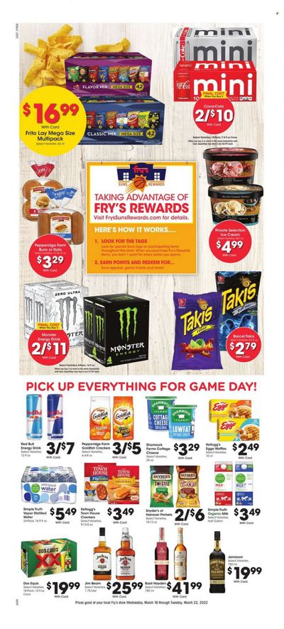 Fry’s (AZ) Weekly Ad Flyer March 15 to March 22