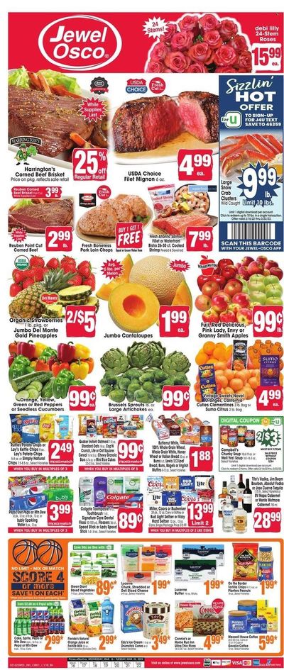 Jewel Osco (IL) Weekly Ad Flyer March 15 to March 22