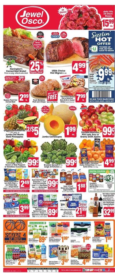 Jewel Osco (IA) Weekly Ad Flyer March 15 to March 22