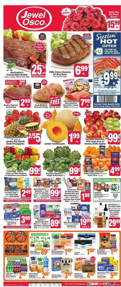 Jewel Osco (IN) Weekly Ad Flyer March 15 to March 22