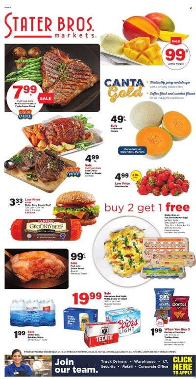Stater Bros. (CA) Weekly Ad Flyer March 15 to March 22