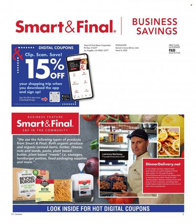 Smart & Final (AZ, CA) Weekly Ad Flyer March 15 to March 22