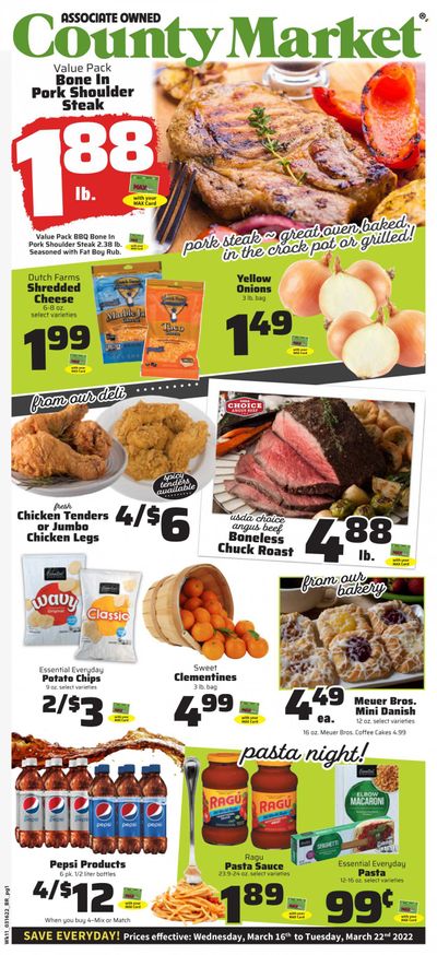 County Market (IL, IN, MO) Weekly Ad Flyer March 15 to March 22