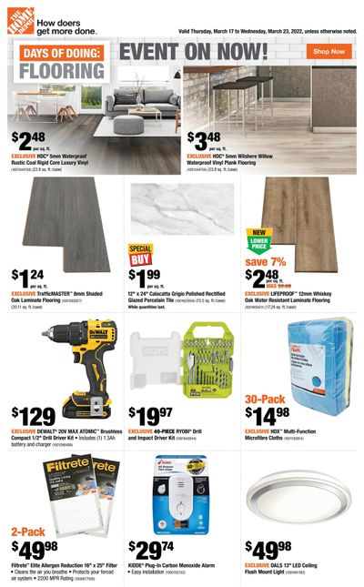 Home Depot (ON) Flyer March 17 to 23