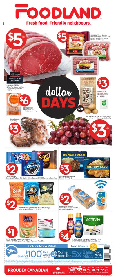 Foodland (ON) Flyer March 17 to 23