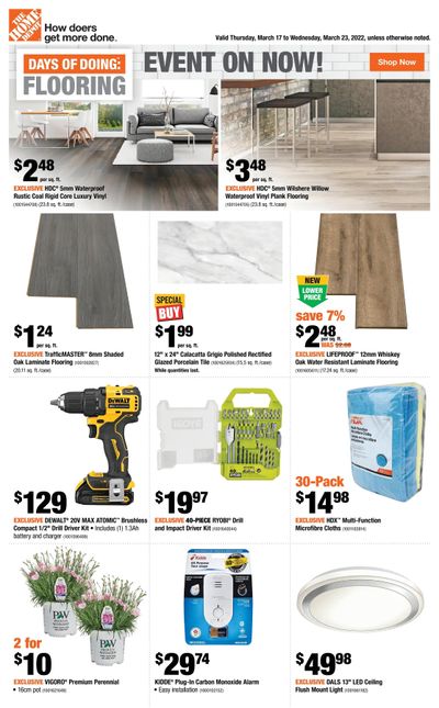 Home Depot (BC) Flyer March 17 to 23
