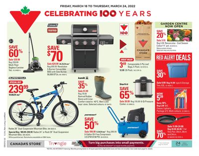 Canadian Tire (West) Flyer March 18 to 24
