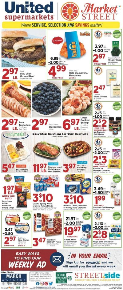 United Supermarkets (TX) Weekly Ad Flyer March 16 to March 23