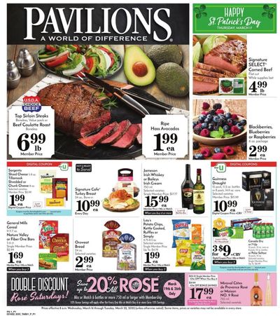 Pavilions (CA) Weekly Ad Flyer March 16 to March 23