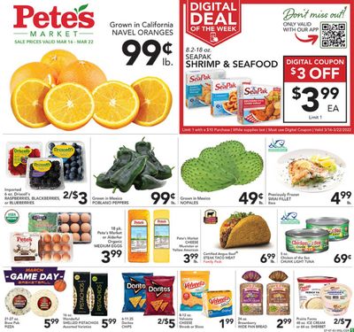 Pete's Fresh Market (IL) Weekly Ad Flyer March 16 to March 23