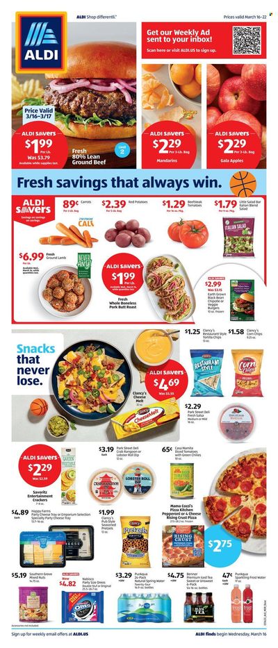 ALDI (CA) Weekly Ad Flyer March 16 to March 23