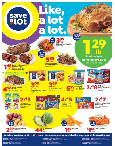 Save a Lot Weekly Ad Flyer March 16 to March 23
