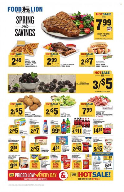 Food Lion (NC) Weekly Ad Flyer March 16 to March 23