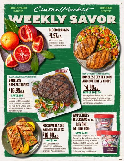 Central Market (TX) Weekly Ad Flyer March 16 to March 23