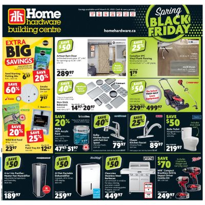 Home Hardware Building Centre (Atlantic) Flyer March 17 to 23