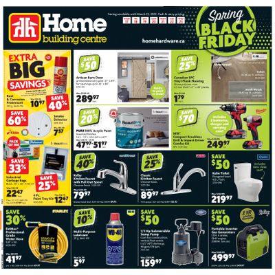 Home Building Centre (Atlantic) Flyer March 17 to 23