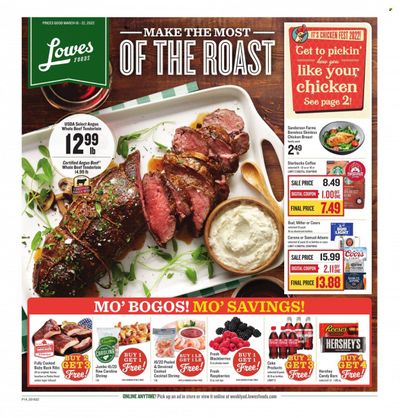 Lowes Foods (NC, SC) Weekly Ad Flyer March 16 to March 23