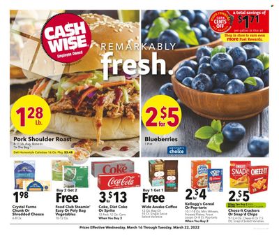 Cash Wise (MN, ND) Weekly Ad Flyer March 16 to March 23
