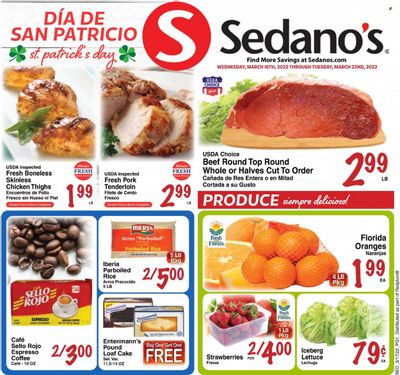 Sedano's (FL) Weekly Ad Flyer March 16 to March 23
